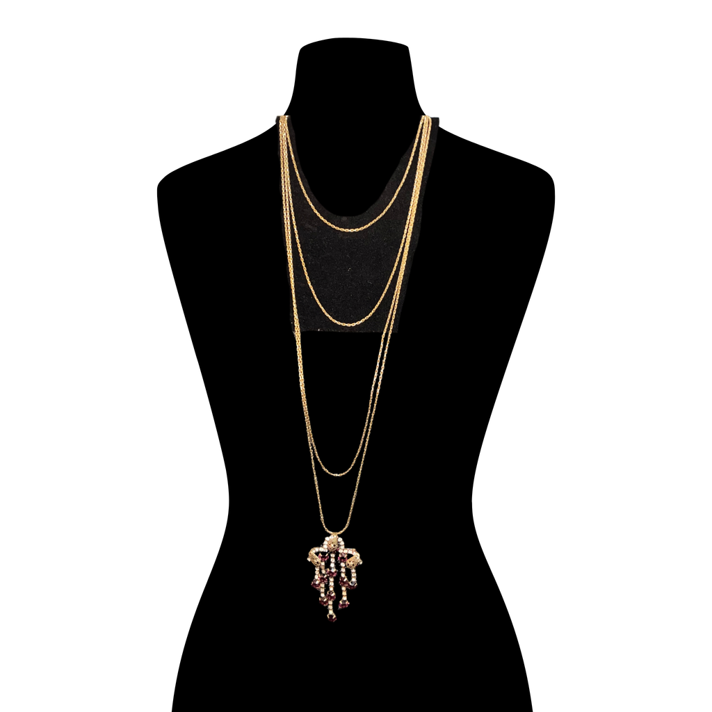 Victorian Revival Festoon Necklace