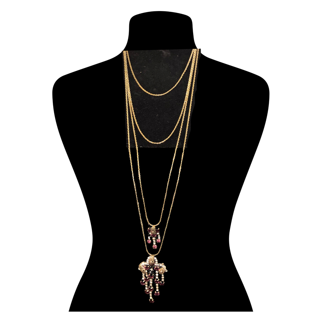 Victorian Revival Festoon Necklace