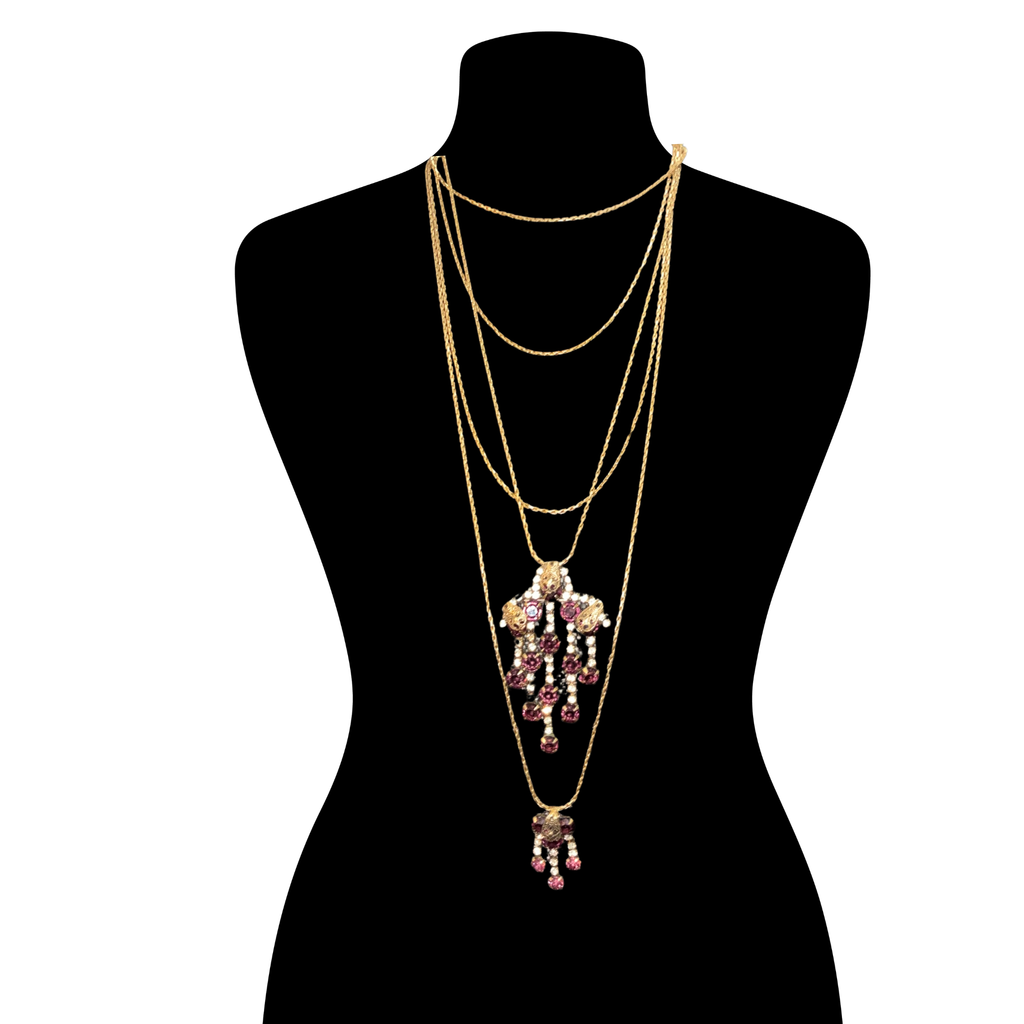 Victorian Revival Festoon Necklace